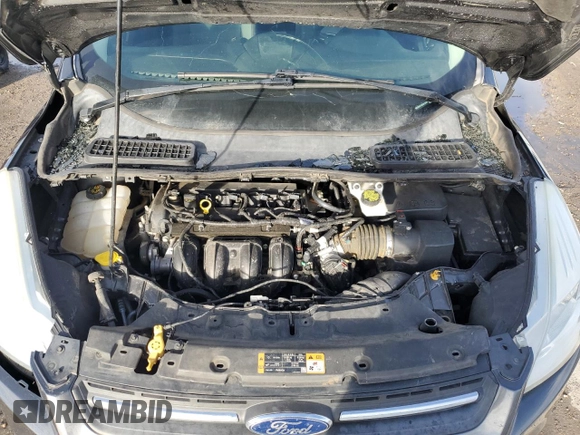 2016 Ford Escape SE with VIN 1FMCU0G74GUB15851, listed as a Copart auction lot 45950955 with 106,635 mi miles and Salvage Title. Bid and sale history available at carsss.com. Image 12.