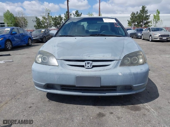 2001 Honda Civic EX with VIN 1HGEM22931L038194, listed as a IAAI auction lot 41916517 with 220,037 mi miles. Bid and sale history available at carsss.com. Image 6.