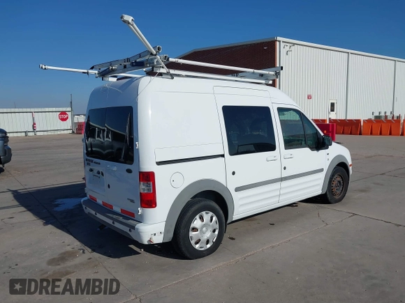 2012 Ford Transit Connect XLT with VIN NM0KS9BN8CT099523, listed as a IAAI auction lot 41473012 with Not provided miles and . Bid and sale history available at DreamBid. Image 4.