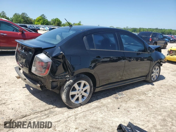 2011 Nissan Sentra SR with VIN 3N1AB6APXBL685663, listed as a Copart auction lot 52077355 with 217,006 mi miles and Salvage Title. Bid and sale history available at DreamBid. Image 3.