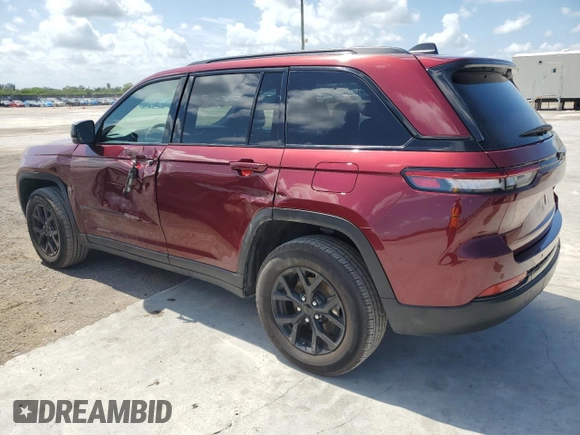 2024 Jeep Grand Cherokee Altitude with VIN 1C4RJGAG3R8546623, listed as a Copart auction lot 58537215 with 28,057 mi miles and Clean title. Bid and sale history available at DreamBid. Image 2.