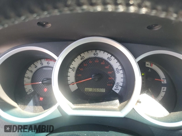 2014 Toyota Tacoma PreRunner with VIN 5TFTX4GN6EX028255, listed as a Copart auction lot 62890915 with 306,908 mi miles and Salvage title. Bid and sale history available at DreamBid. Image 9.