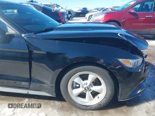 2015 Ford Mustang V6 with VIN 1FA6P8AM3F5379843, listed as a IAAI auction lot 41628091 with 88,272 mi miles and . Bid and sale history available at DreamBid. Image 17.