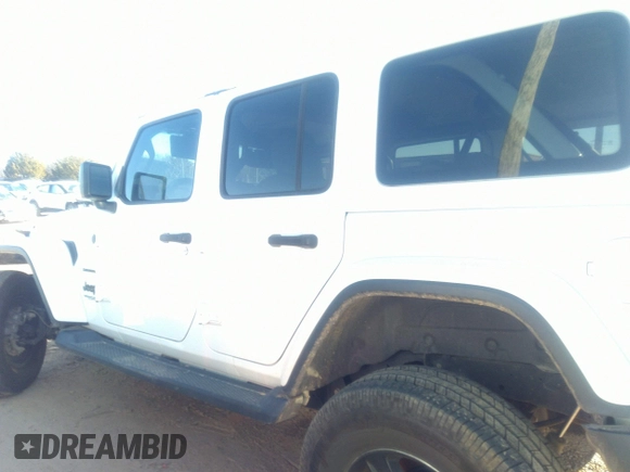 2018 Jeep Wrangler Unlimited Sahara z VIN 1C4HJXEG0JW207873, wystawiony jako IAAI lot #41213655 z przebiegiem 61 043 mil mil oraz . Historia ofert i sprzedaży dostępna na DreamBid. Obrazek 14.