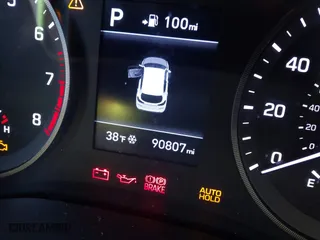 2019 Hyundai Tucson Value with VIN KM8J33A4XKU979791, listed as a IAAI auction lot 41255630 with 90,807 mi miles. Bid and sale history available at carsss.com. Image 15.