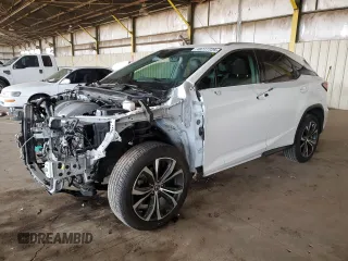 2018 Lexus RX with VIN 2T2ZZMCAXJC095422, listed as a Copart auction lot 48777725 with 59,964 mi miles and Salvage Title. Bid and sale history available at carsss.com. Image 1.