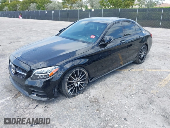 2019 Mercedes-Benz C 300 with VIN 55SWF8DB8KU308099, listed as a IAAI auction lot 42064354 with 48,363 mi miles and . Bid and sale history available at DreamBid. Image 2.