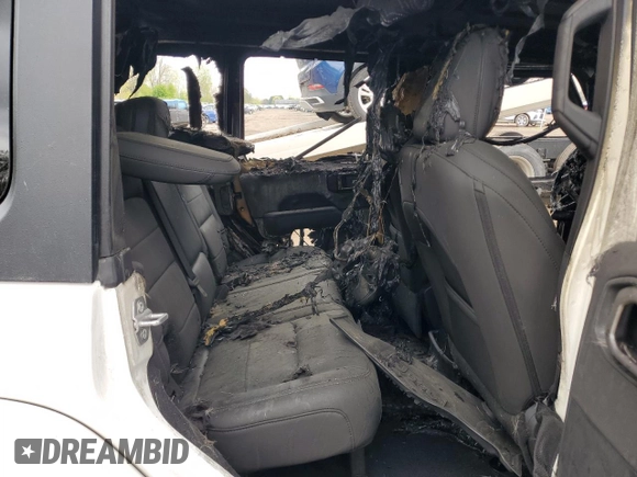 2018 Jeep Wrangler Unlimited Sahara с VIN 1C4HJXEN5JW211304, выставлен на аукционе Copart как лот 56694995 с пробегом Не указан миль и Чистый • Clean title. История ставок и продаж доступна на DreamBid. Изображение 11.