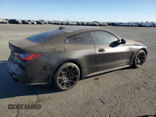 2023 BMW M4 Competition with VIN WBS33AZ09PCL12350, listed as a Copart auction lot 76828464 with 16,545 mi miles and Salvage Title. Bid and sale history available at carsss.com. Image 3.