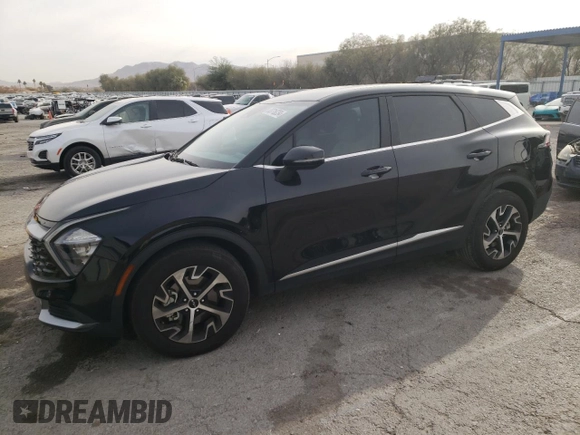 2023 Kia Sportage EX with VIN 5XYK33AF2PG135411, listed as a Copart auction lot 83716234 with 9,340 mi miles and Salvage Title. Bid and sale history available at DreamBid. Image 1.