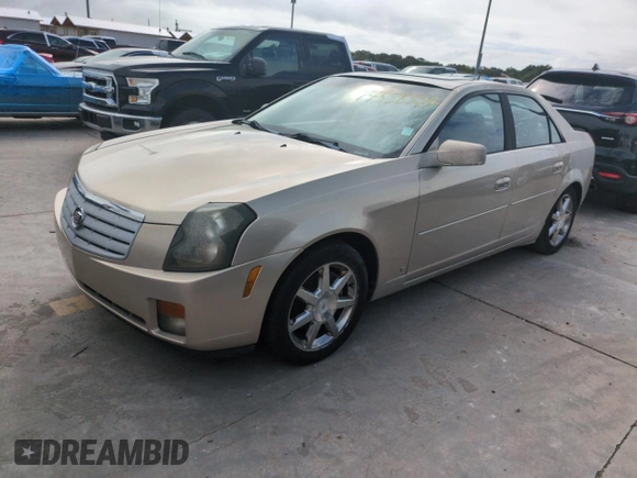 2007 Cadillac CTS with VIN 1G6DP577770173136, listed as a Copart auction lot 74588524 with 0 mi miles and Salvage Title. Bid and sale history available at carsss.com. Image 1.