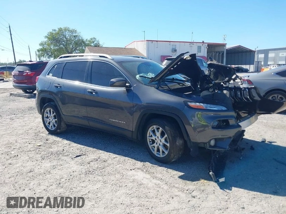 2017 Jeep Cherokee Latitude with VIN 1C4PJLCB9HW585390, listed as a IAAI auction lot 41838566 with Not Provided miles and . Bid and sale history available at carsss.com. Image 1.