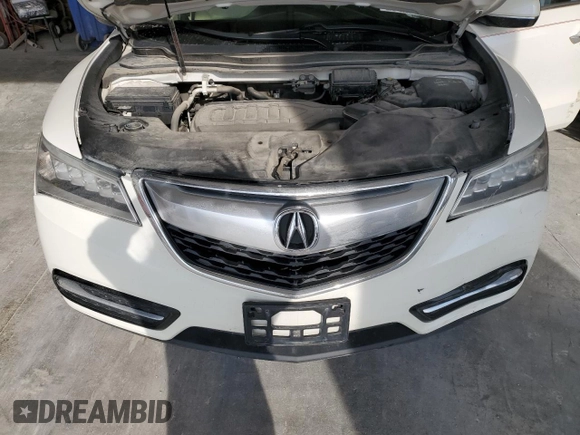 2014 Acura MDX Tech Pkg with VIN 5FRYD4H4XEB003162, listed as a Copart auction lot 51247095 with 103,015 mi miles and Salvage Title. Bid and sale history available at carsss.com. Image 12.