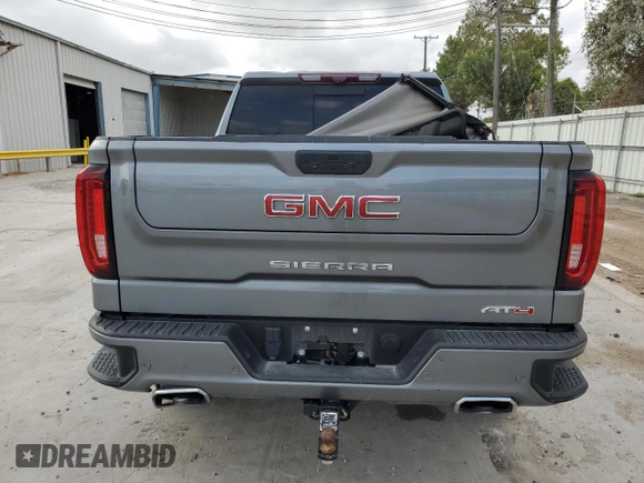 2022 GMC Sierra 1500 Limited AT4 with VIN 3GTP9EEL5NG115619, listed as a Copart auction lot 78407284 with 51,616 mi miles and Salvage Title. Bid and sale history available at carsss.com. Image 6.