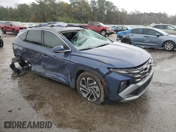 2025 Hyundai Tucson Limited with VIN 5NMJE3DE7SH465116, listed as a Copart auction lot 83643814 with 2,242 mi miles and Salvage Title. Bid and sale history available at carsss.com. Image 4.