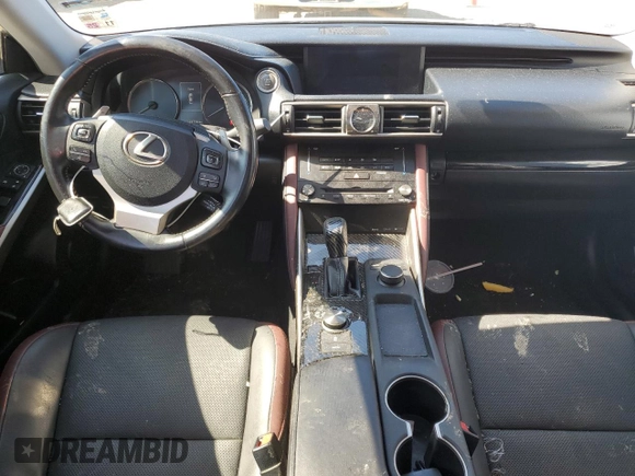 2018 Lexus IS 300 with VIN JTHBA1D20J5079406, listed as a Copart auction lot 56816925 with 123,710 mi miles and Salvage title. Bid and sale history available at DreamBid. Image 8.