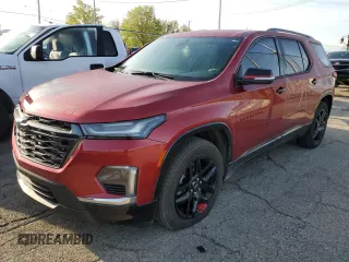 2023 Chevrolet Traverse Premier с VIN 1GNERKKW1PJ133077, выставлен на аукционе Copart как лот 54137325 с пробегом 39 449 миль миль и Списание • Salvage title. История ставок и продаж доступна на DreamBid. Изображение 1.