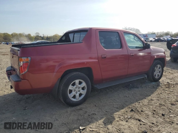 2006 Honda Ridgeline RTL with VIN 2HJYK16506H538591, listed as a Copart auction lot 53817695 with 197,996 mi miles and Salvage Title. Bid and sale history available at DreamBid. Image 3.