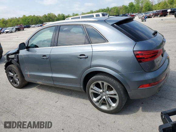 2015 Audi Q3 Premium Plus z VIN WA1EFCFS2FR012373, wystawiony jako Copart lot #56201435 z przebiegiem 126 645 mil mil oraz Szkoda całkowita • Salvage title. Historia ofert i sprzedaży dostępna na DreamBid. Obrazek 2.