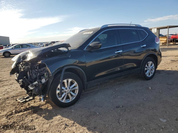 2016 Nissan Rogue S with VIN KNMAT2MV2GP622467, listed as a Copart auction lot 46265145 with 113,568 mi miles and Salvage Title. Bid and sale history available at carsss.com. Image 1.