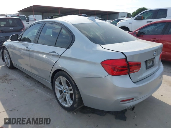 2016 BMW 3 Series 320i with VIN WBA8E1G5XGNU10049, listed as a IAAI auction lot 41993849 with 88,022 mi miles and . Bid and sale history available at carsss.com. Image 3.