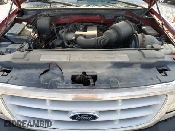 1999 Ford F-150 with VIN 1FTZX1729XNB50069, listed as a Copart auction lot 45382495 with Not provided miles and Salvage title. Bid and sale history available at DreamBid. Image 11.