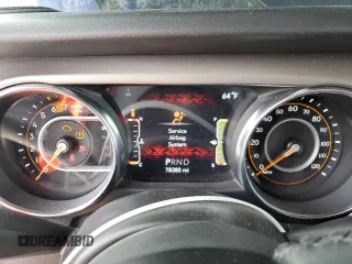 2020 Jeep Wrangler Unlimited Sport Altitude with VIN 1C4HJXDN8LW329075, listed as a Copart auction lot 49470025 with 78,380 mi miles and Salvage title. Bid and sale history available at DreamBid. Image 9.