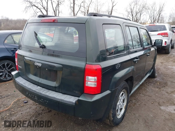 2010 Jeep Patriot Sport with VIN 1J4NF2GB3AD611667, listed as a IAAI auction lot 41476106 with 113,276 mi miles and . Bid and sale history available at DreamBid. Image 4.
