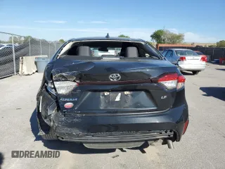 2020 Toyota Corolla LE with VIN JTDEPRAE2LJ013086, listed as a Copart auction lot 48334245 with 67,532 mi miles and Non Repairable. Bid and sale history available at carsss.com. Image 6.