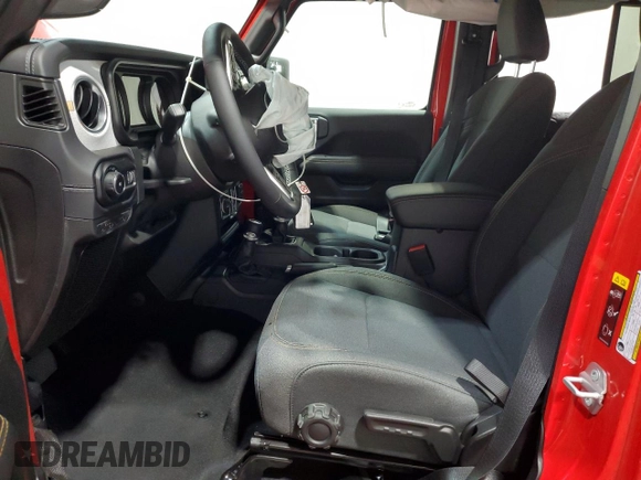 2025 Jeep Wrangler Sahara с VIN 1C4PJXEN8SW575908, выставлен на аукционе Copart как лот 61501965 с пробегом 6 989 миль миль и Чистый • Clean title. История ставок и продаж доступна на DreamBid. Изображение 7.