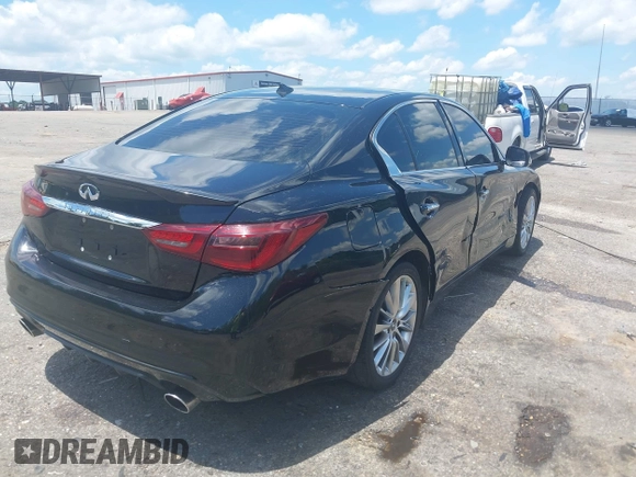 2018 Infiniti Q50 Luxe z VIN JN1EV7AP3JM356824, wystawiony jako IAAI lot #42233119 z przebiegiem 172 183 mil mil oraz . Historia ofert i sprzedaży dostępna na DreamBid. Obrazek 4.