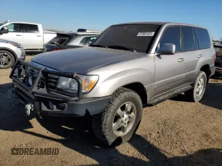 2006 Toyota Land Cruiser with VIN JTEHT05J162097651, listed as a Copart auction lot 87887425 with 0 mi miles and Salvage Title. Bid and sale history available at carsss.com. Image 1.