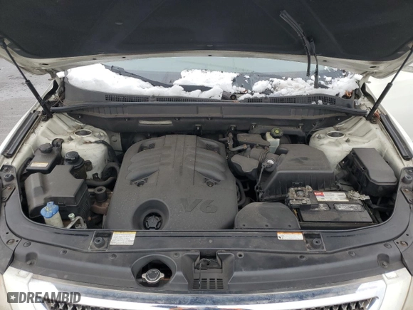 2008 Hyundai Veracruz GLS with VIN KM8NU13CX8U038485, listed as a Copart auction lot 44579795 with 158,814 mi miles and Clean Title. Bid and sale history available at carsss.com. Image 12.