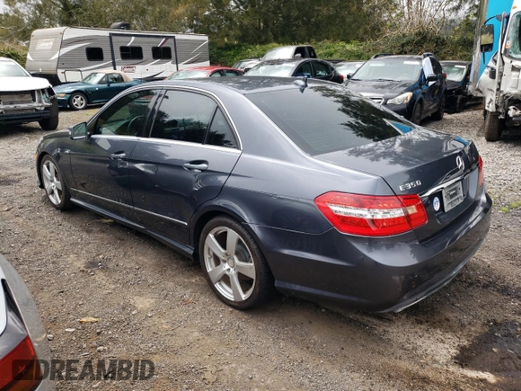 2011 Mercedes-Benz E 350 Luxury with VIN WDDHF5GB3BA477112, listed as a Copart auction lot 56210265 with Not provided miles and Salvage title. Bid and sale history available at DreamBid. Image 2.