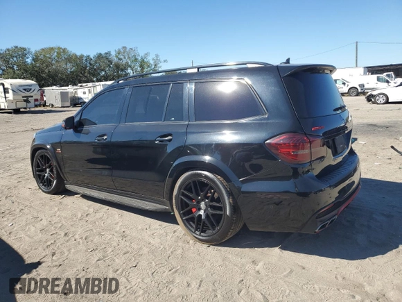 2017 Mercedes-Benz GLS with VIN 4JGDF7FE0HA878427, listed as a Copart auction lot 83296594 with 71,812 mi miles and Clean Title. Bid and sale history available at carsss.com. Image 2.