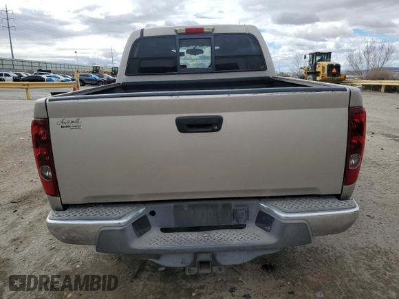 2008 GMC Canyon SLE2 with VIN 1GTCS43E288225393, listed as a Copart auction lot 45380955 with 148,489 mi miles and Salvage Title. Bid and sale history available at carsss.com. Image 6.