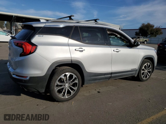 2019 GMC Terrain SLT with VIN 3GKALVEX2KL202640, listed as a Copart auction lot 84094044 with 84,574 mi miles and Salvage Title. Bid and sale history available at carsss.com. Image 3.