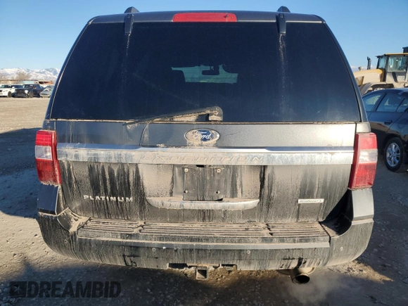 2015 Ford Expedition Platinum with VIN 1FMJU1MT1FEF31203, listed as a Copart auction lot 87712385 with 245,201 mi miles and Salvage title. Bid and sale history available at DreamBid. Image 6.