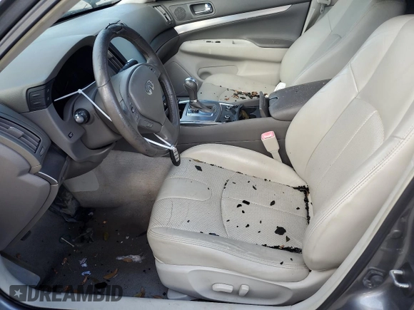 2015 Infiniti Q40 with VIN JN1CV6AP2FM502297, listed as a Copart auction lot 77256614 with 0 mi miles and Non Repairable. Bid and sale history available at carsss.com. Image 7.