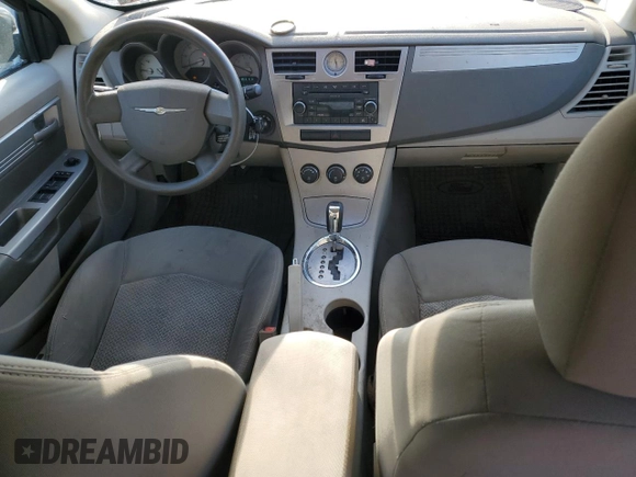 2009 Chrysler Sebring LX *Ltd Avail* with VIN 1C3LC46B09N536813, listed as a Copart auction lot 84725834 with 143,703 mi miles and Salvage Title. Bid and sale history available at carsss.com. Image 8.