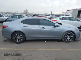 2015 Acura TLX with VIN 19UUB1F3XFA006489, listed as a IAAI auction lot 41352507 with 121,710 mi miles. Bid and sale history available at carsss.com. Image 13.