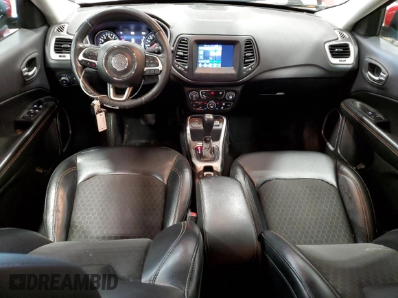 2017 Jeep Compass Latitude с VIN 3C4NJCBB6HT672694, выставлен на аукционе Copart как лот 61753625 с пробегом 62 592 миль миль и На запчасти • Non repairable. История ставок и продаж доступна на DreamBid. Изображение 8.