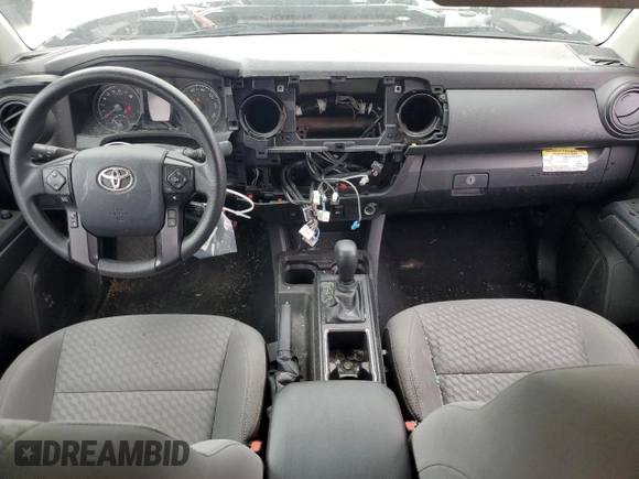 2023 Toyota Tacoma SR с VIN 3TYRX5GN2PT079054, выставлен на аукционе Copart как лот 53476575 с пробегом 27 470 миль миль и Списание • Salvage title. История ставок и продаж доступна на DreamBid. Изображение 8.