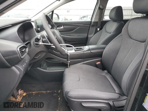 2021 Hyundai Santa Fe SE with VIN 5NMS1DAJ4MH355277, listed as a Copart auction lot 48996335 with 23,806 mi miles and Salvage Title. Bid and sale history available at carsss.com. Image 7.