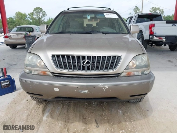1999 Lexus RX 300 Luxury SUV with VIN JT6HF10U2X0018835, listed as a IAAI auction lot 41875166 with NaN miles. Bid and sale history available at carsss.com. Image 6.
