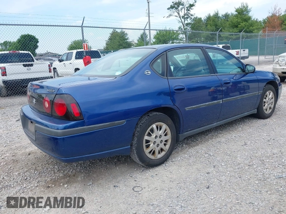 2004 Chevrolet Impala with VIN 2G1WF52E149466376, listed as a IAAI auction lot 42361674 with 146,471 mi miles and . Bid and sale history available at DreamBid. Image 4.