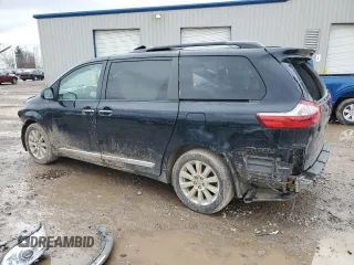 2015 Toyota Sienna Ltd with VIN 5TDDK3DC2FS111205, listed as a Copart auction lot 48131765 with 175,782 mi miles and Salvage Title. Bid and sale history available at carsss.com. Image 2.