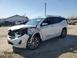 2020 GMC Terrain Denali with VIN 3GKALXEX1LL327349, listed as a Copart auction lot 51839235 with 67,088 mi miles and Salvage title. Bid and sale history available at DreamBid. Image 1.
