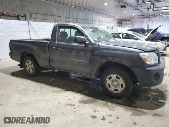 2010 Toyota Tacoma with VIN 5TENX4CN6AZ713986, listed as a Copart auction lot 43010405 with 128,049 mi miles and Salvage Title. Bid and sale history available at carsss.com. Image 4.