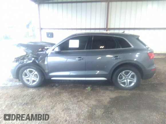 2018 Audi Q5 Premium Plus with VIN WA1BNAFY4J2163960, listed as a IAAI auction lot 41758638 with 59,803 mi miles. Bid and sale history available at carsss.com. Image 14.